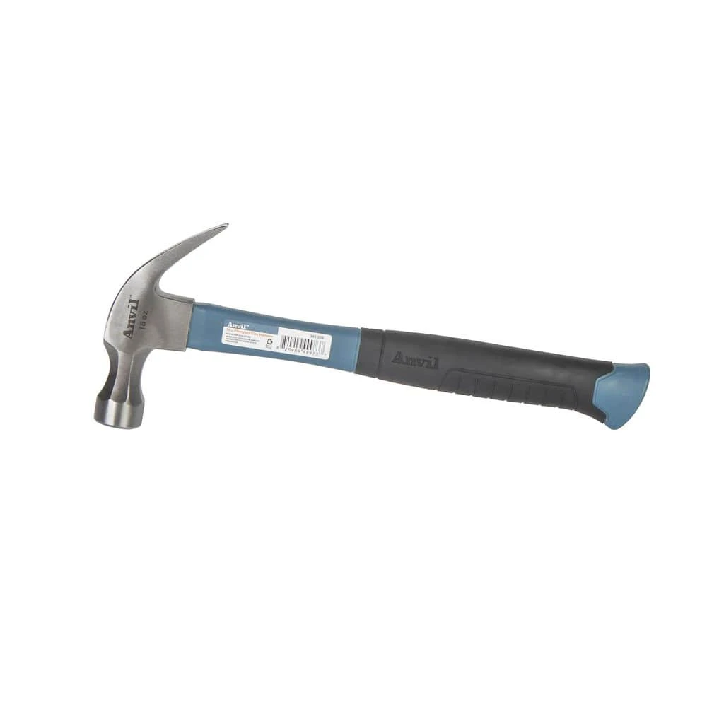 Anvil 16 oz. Fiberglass Claw Hammer - Image 4