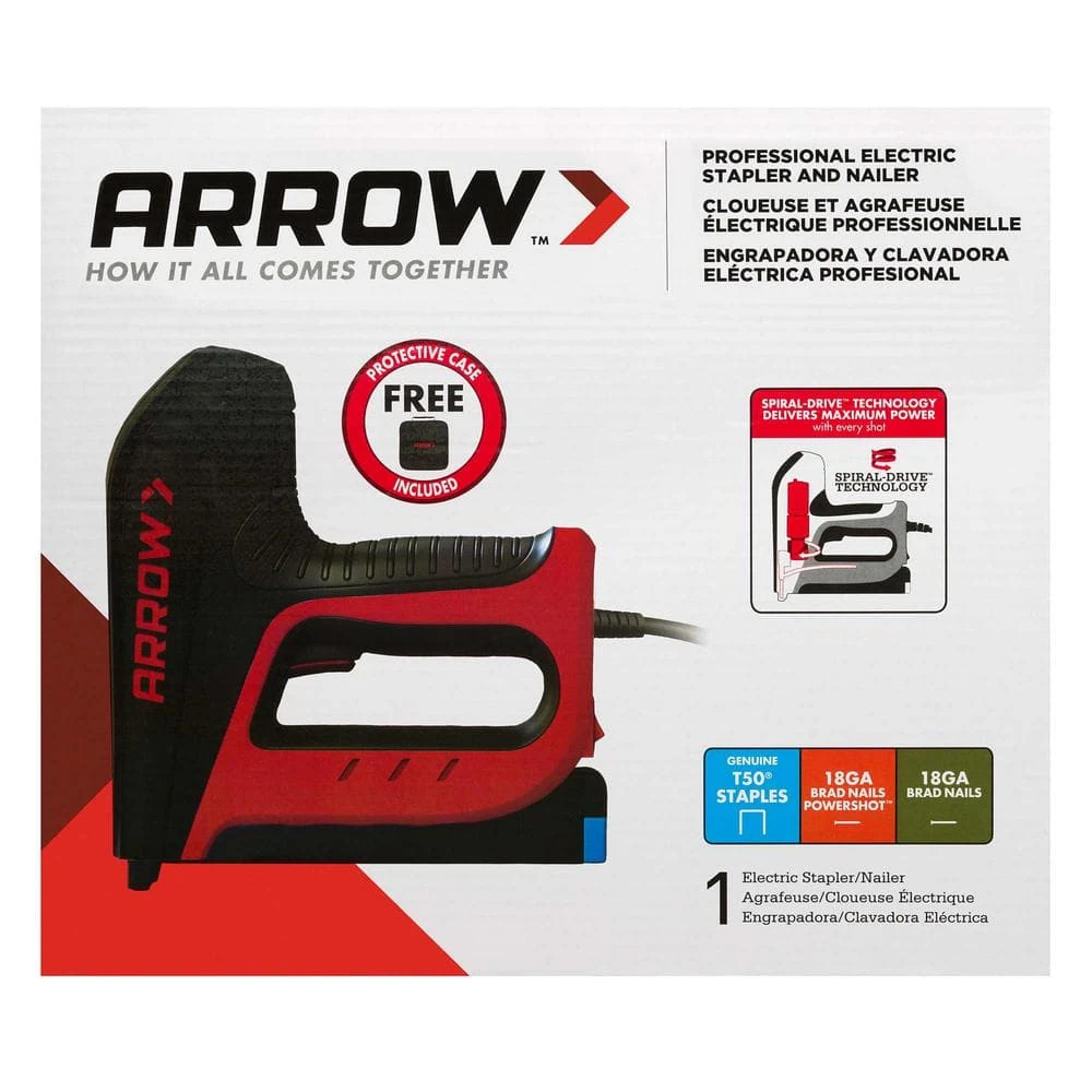 Arrow 6 in. Electric Stapler and Brad Nailer - Image 12
