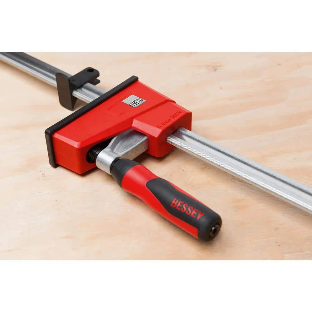 BESSEY K-Body REVOlution (KRE) 50 in. Capacity Parallel Clamp with Composite Plastic Handle and 3-3/4 in. Throat Depth - Image 3