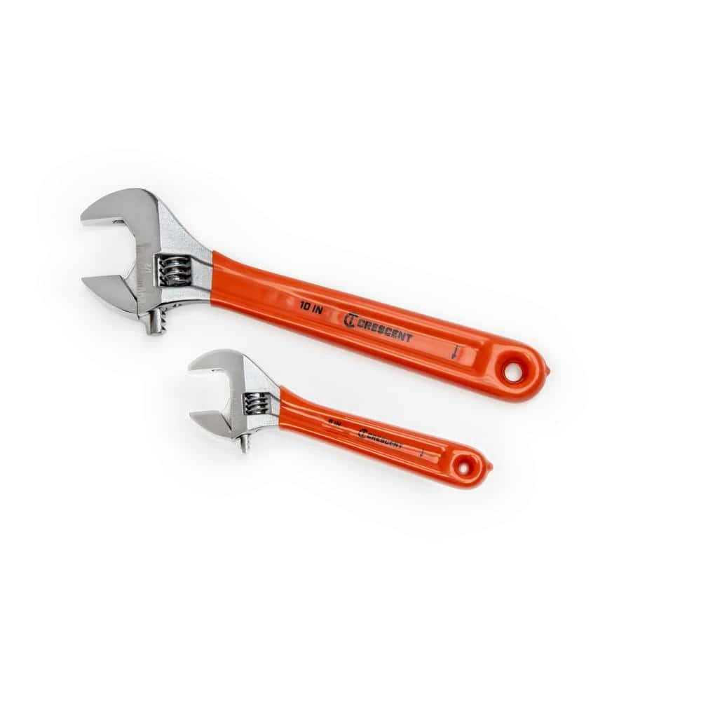 Crescent 6 in. and 10 in. Adjustable Cushion Grip Wrench Set (2-Piece) - Image 3