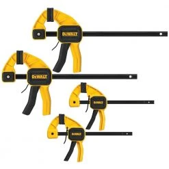 DEWALT Medium and Large Trigger Clamp (4-Pack)