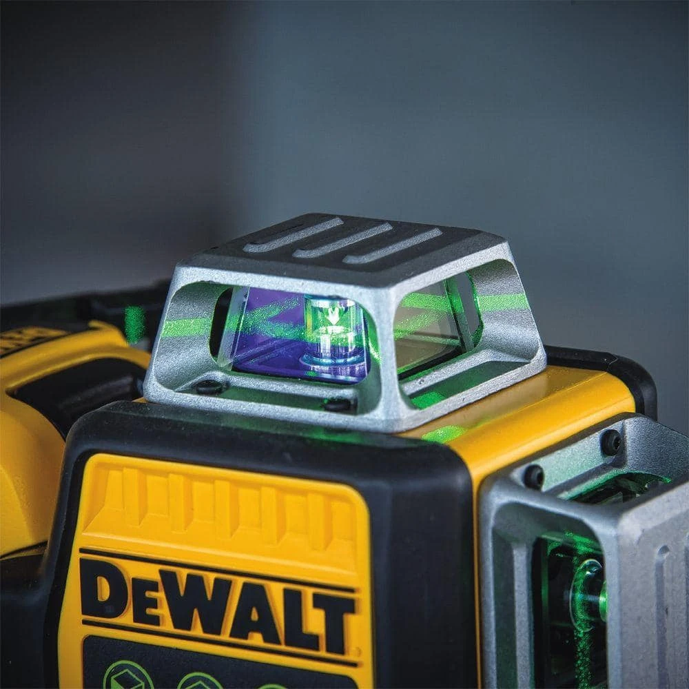 DEWALT 12-Volt MAX Lithium-Ion 100 ft. Green Self-Leveling 3-Beam 360 Degree Laser Level with 2.0Ah Battery, Charger & Case - Image 10