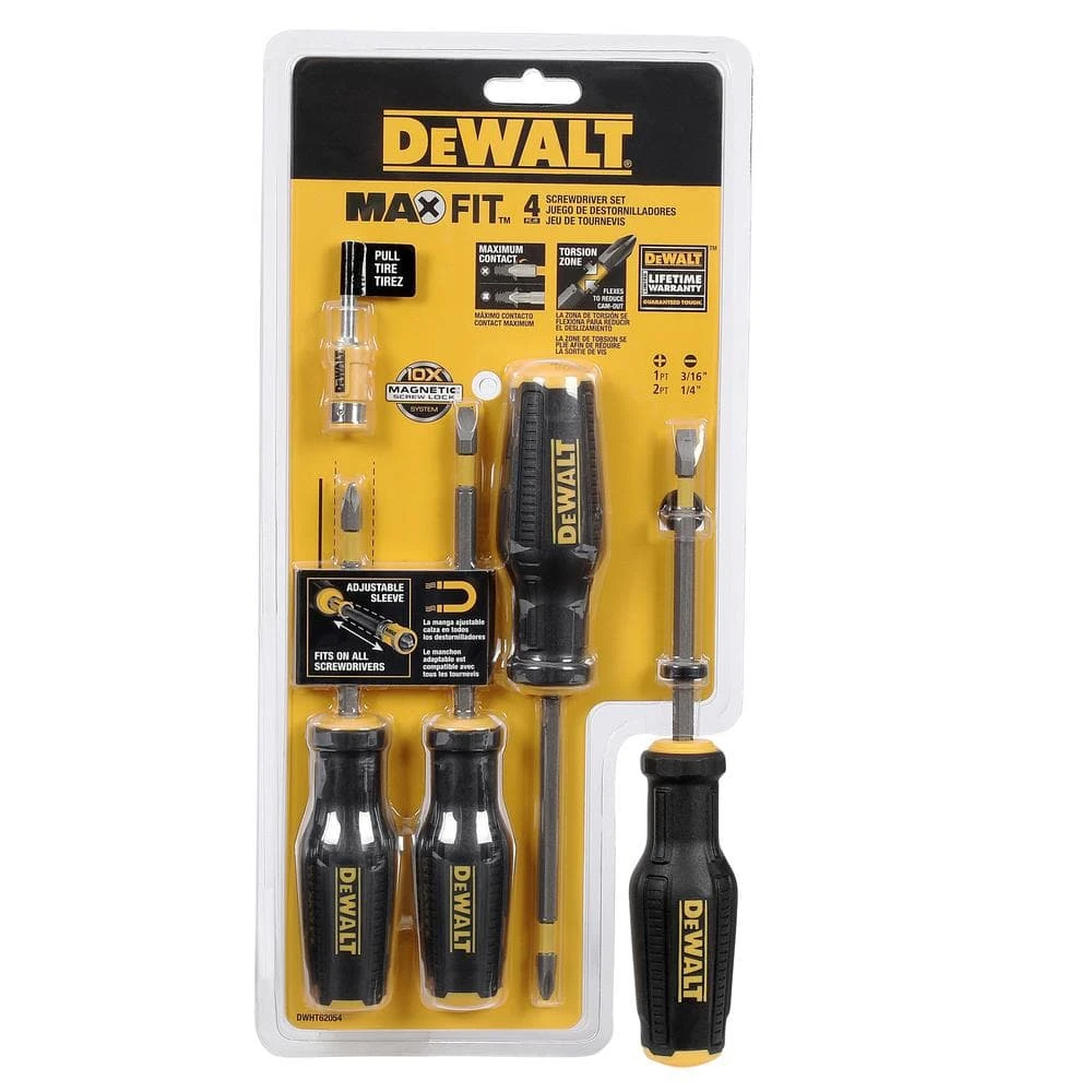 DEWALT Combination MAXFIT Screwdriver Set (4-Piece) - Image 2