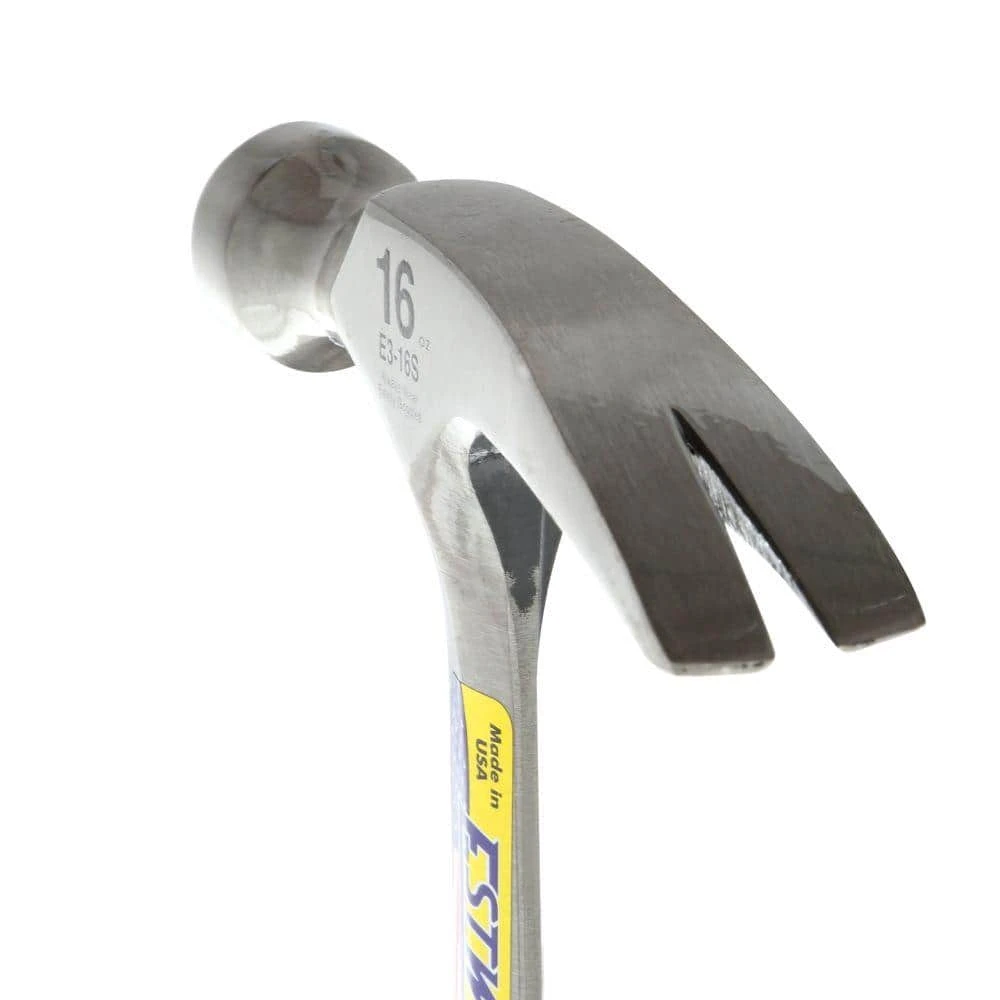 Estwing 16 oz. Straight-Claw Hammer with Shock Reduction Grip - Image 3