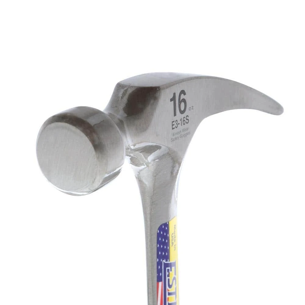 Estwing 16 oz. Straight-Claw Hammer with Shock Reduction Grip - Image 2