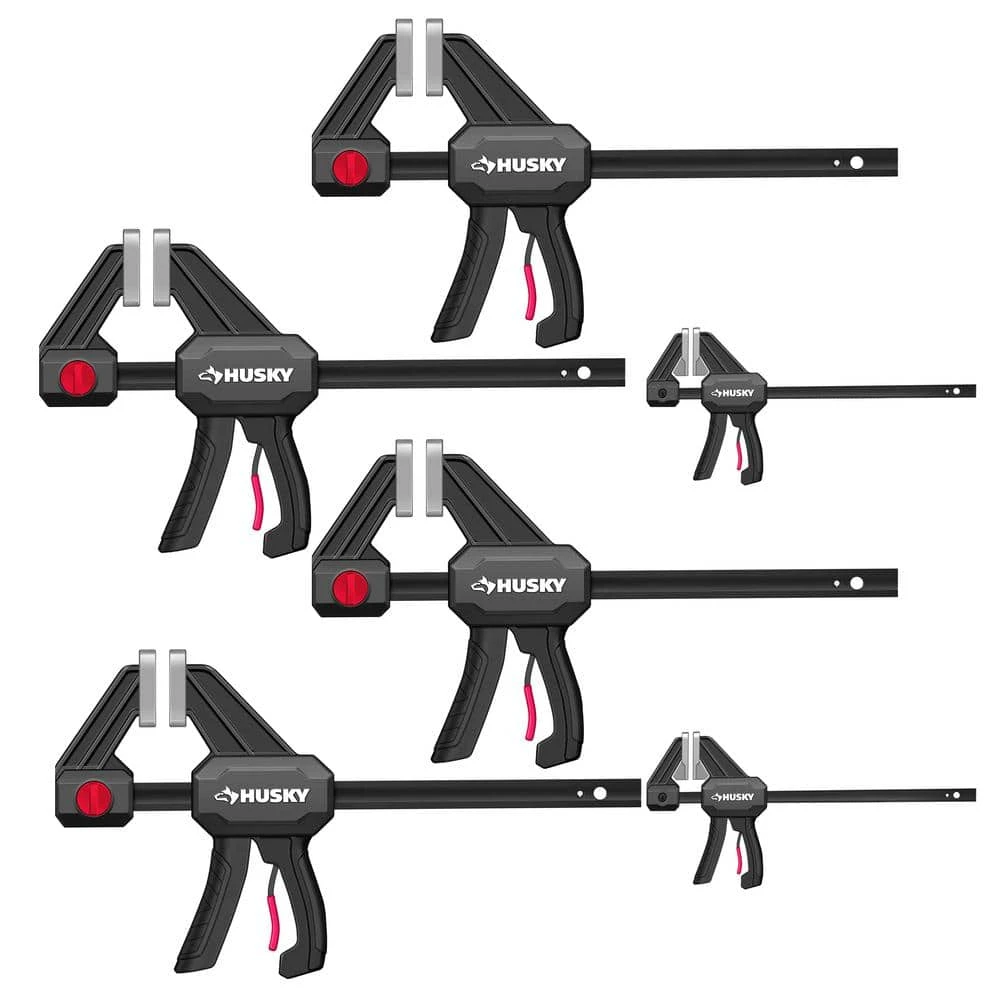 Husky Trigger Clamp Set (6-Piece)