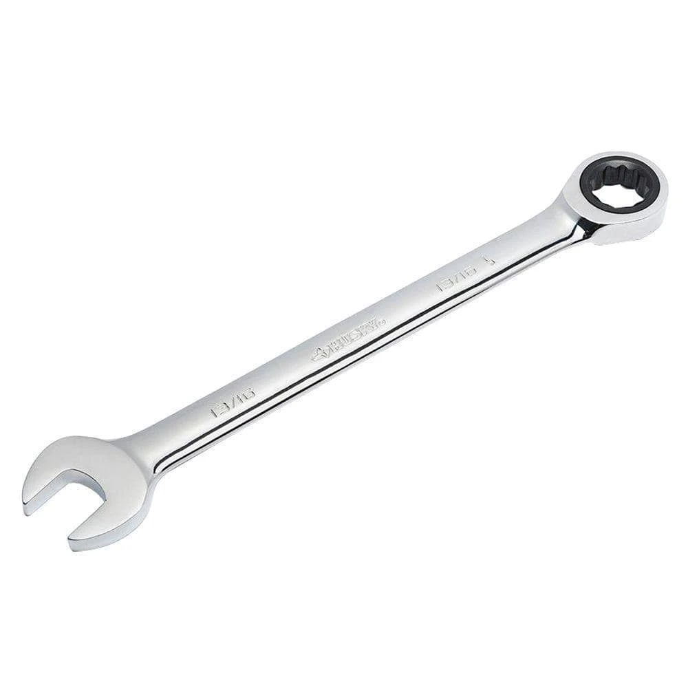 Husky 13/16 in. 12-Point SAE Ratcheting Combination Wrench