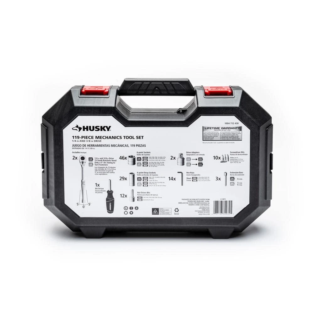 Husky Mechanics Tool Set (119-Piece) - Image 8