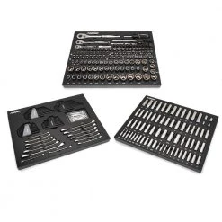 Husky Mechanics Tool Set in EVA Trays (290-Piece)