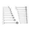 Husky 72-Tooth Ratcheting SAE/MM Combination Wrench Set (20-Piece)