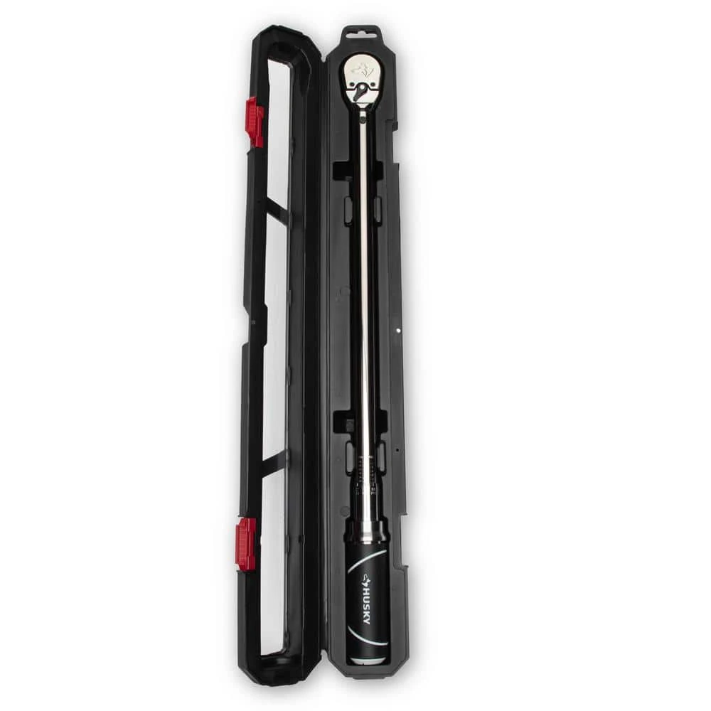 Husky 50 ft. /lbs. to 250 ft. /lbs. 1/2 in. Drive Torque Wrench - Image 3
