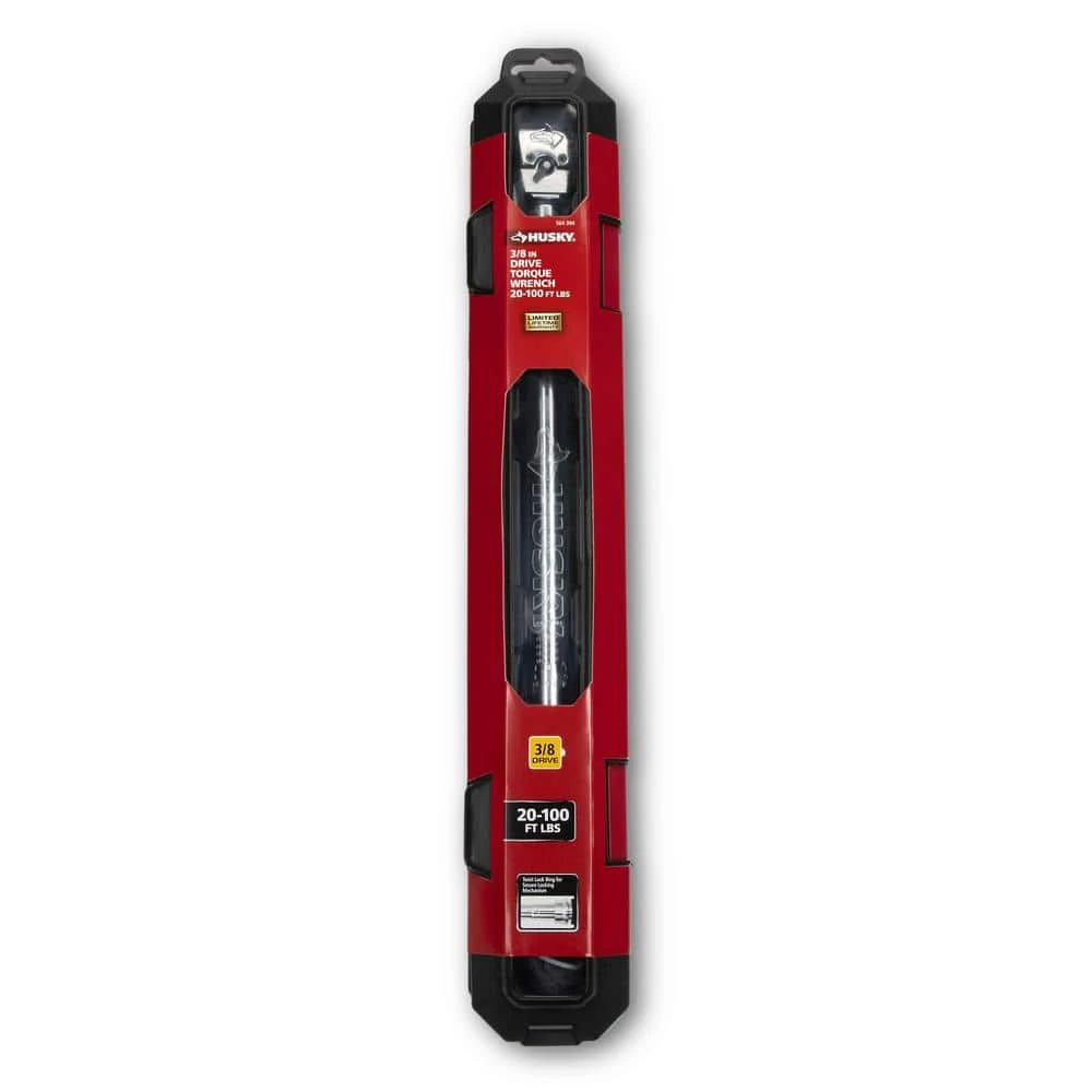 Husky 20 ft. /lbs. to 100 ft. /lbs. 3/8 in. Drive Torque Wrench - Image 7