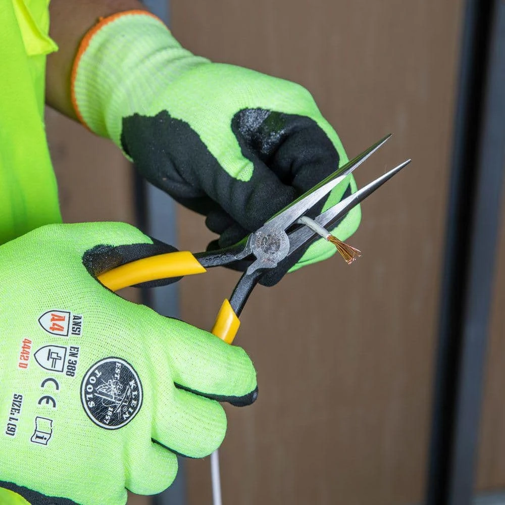 Klein Tools Wire Stripper, Side Cutting Pliers, and Long Nose Pliers Tool Set - Image 13