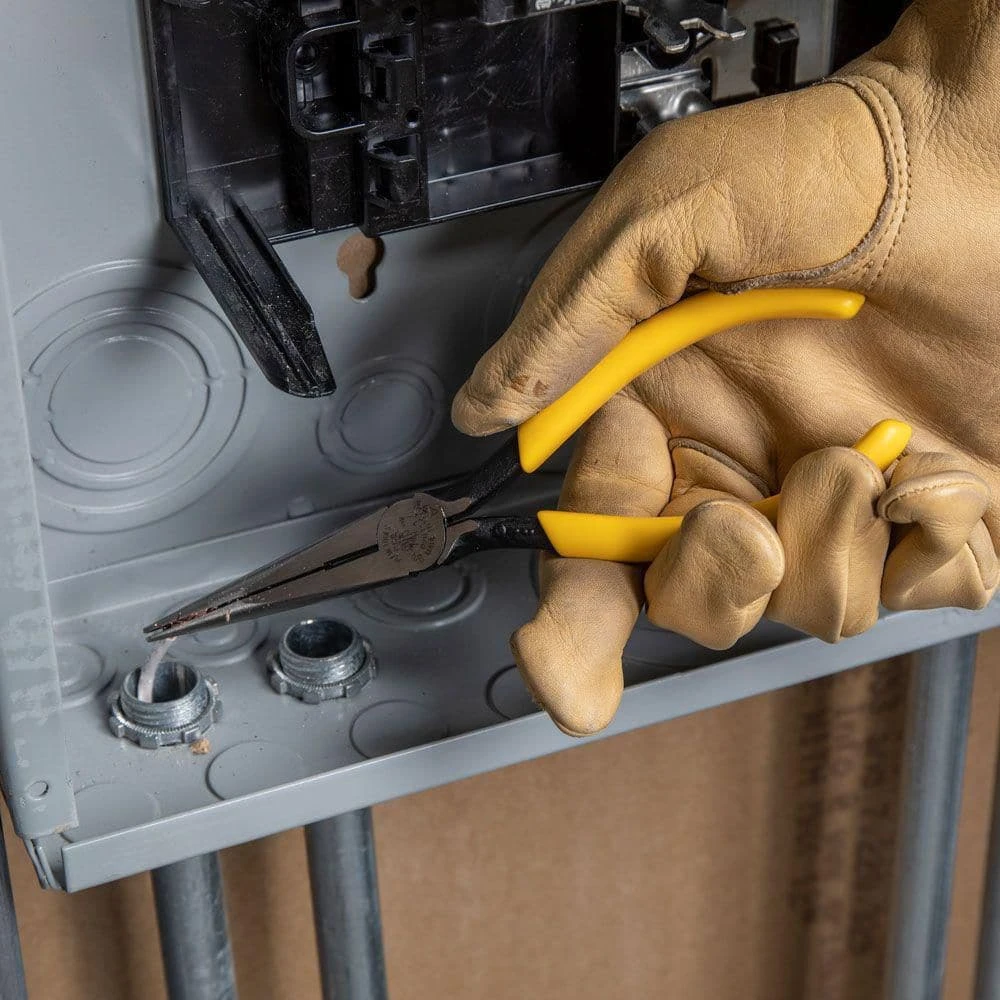 Klein Tools Wire Stripper, Side Cutting Pliers, and Long Nose Pliers Tool Set - Image 14