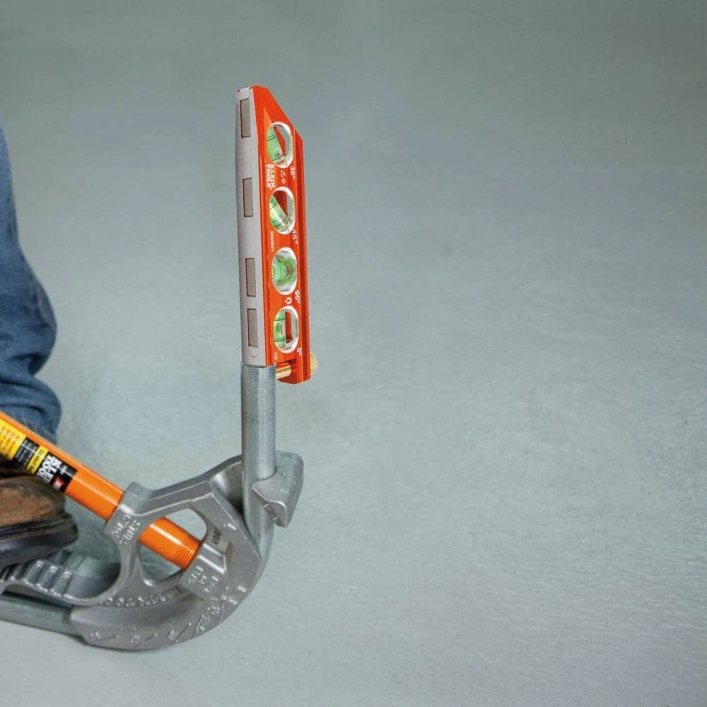 Klein Tools 6.25 in. 4-Vial Conduit Level - Image 10