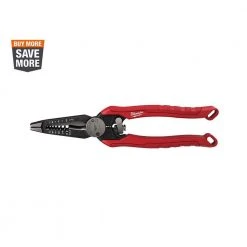 Milwaukee 9 in. 7-in-1 Combination Wire Strippers Pliers