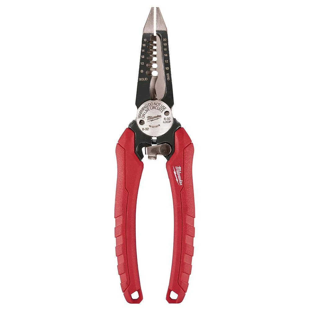 Milwaukee 18 in. Bolt Cutter with 3/8 in. Maximum Cut Capacity and 6-in-1 Wire Strippers Pliers - Image 11