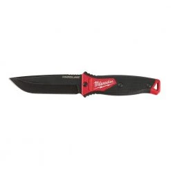 Milwaukee 5 in. Hardline AUS-8 Steel Fixed Blade Knife