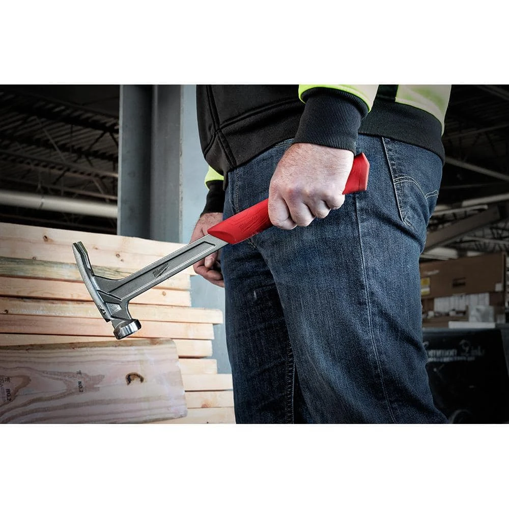 Milwaukee 17 oz. Smooth Face Framing Hammer - Image 10