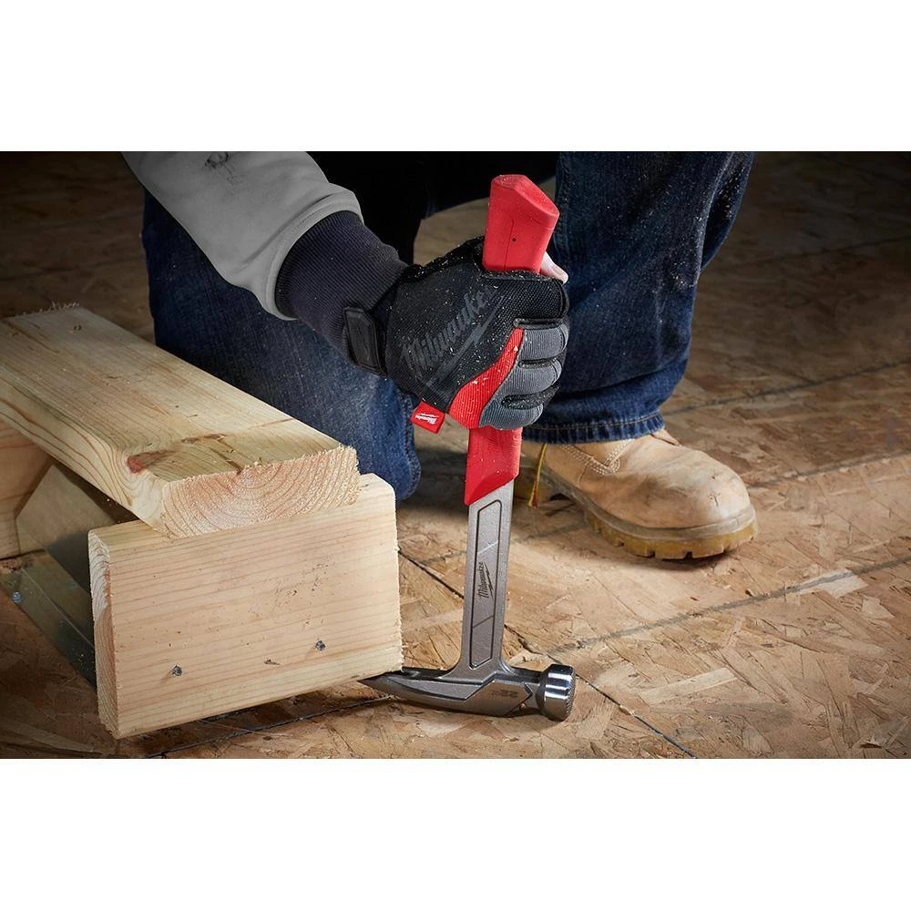 Milwaukee 22 oz. Milled Face Framing Hammer with Demo Screwdriver Drivers with Steel Caps (3-Piece) - Image 11
