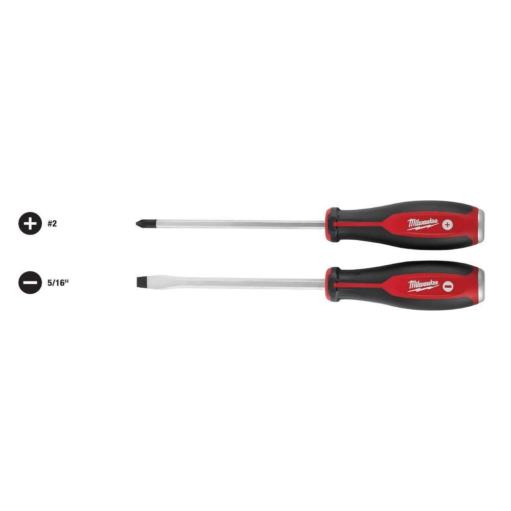 Milwaukee 22 oz. Milled Face Framing Hammer with Demo Screwdriver Drivers with Steel Caps (3-Piece) - Image 8