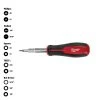Milwaukee 11-in-1 Multi-Tip Screwdriver with Square Drive Bits