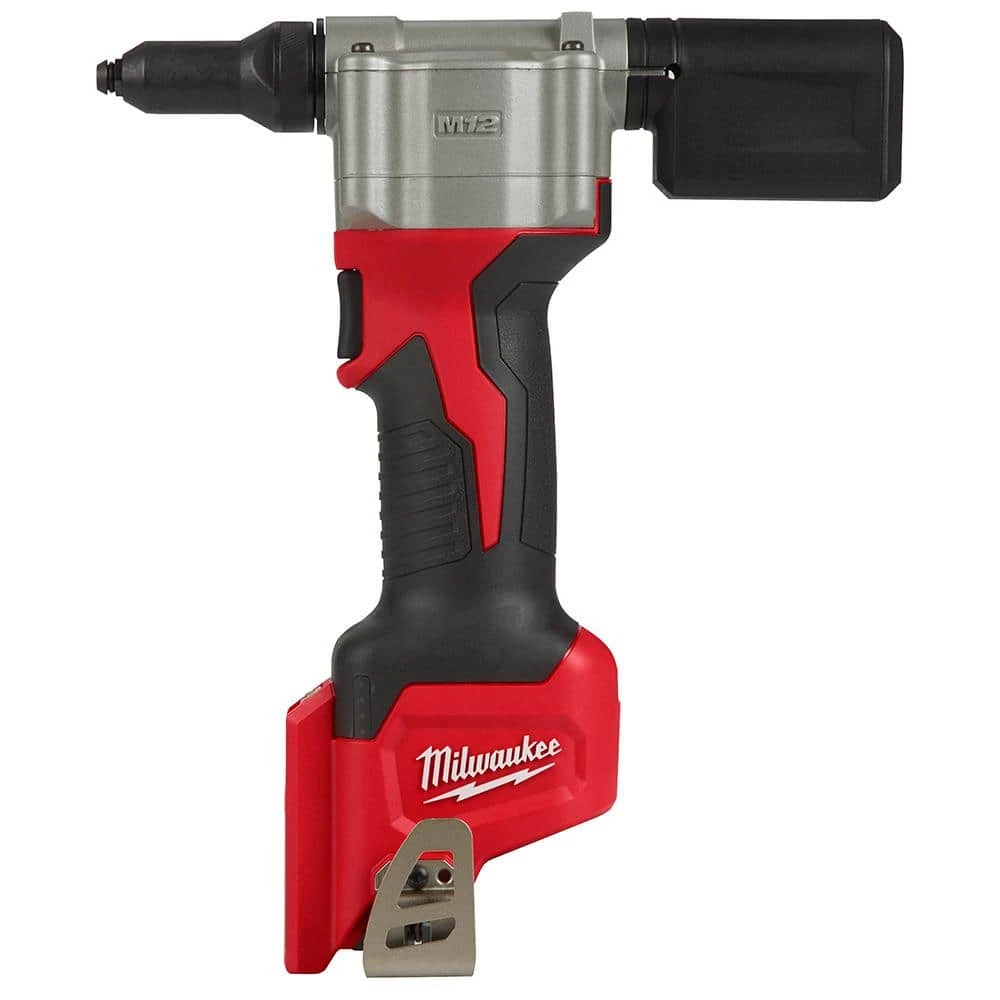 Milwaukee M12 12-Volt Lithium-Ion Cordless Rivet Tool with M12 2.0Ah Battery - Image 7