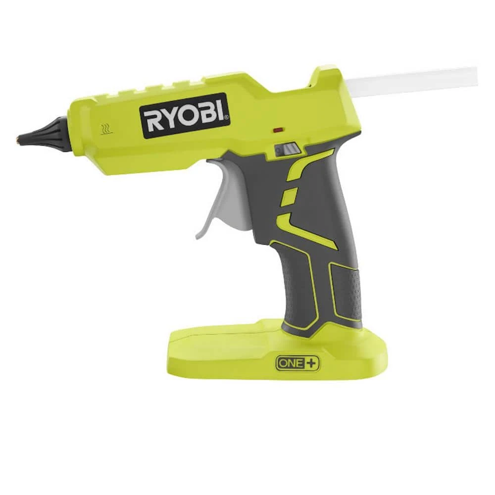 RYOBI ONE+ 18V Cordless Full Size Glue Gun (Tool-Only) with 3 General Purpose Glue Sticks - Image 8