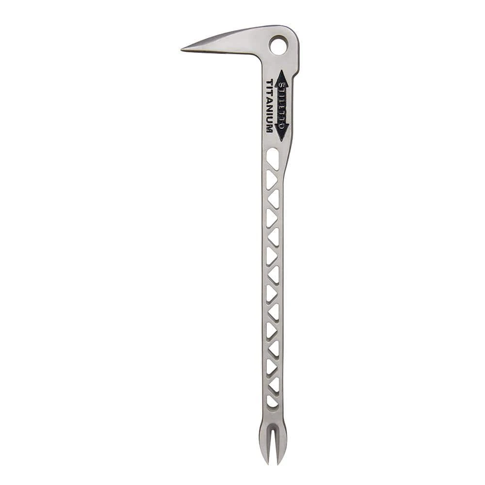 Stiletto 12 in. Titanium Clawbar Nail Puller with Dimpler - Image 2