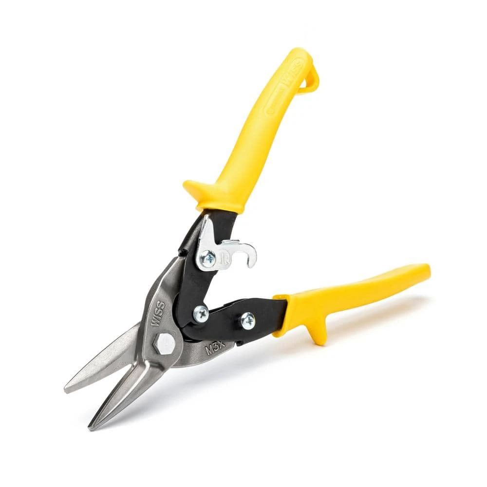 Wiss 9-3/4 in. Compound Action Straight Cut Aviation Snips - Image 3
